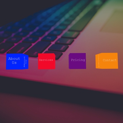 Three.js Nav Demo Screenshot
